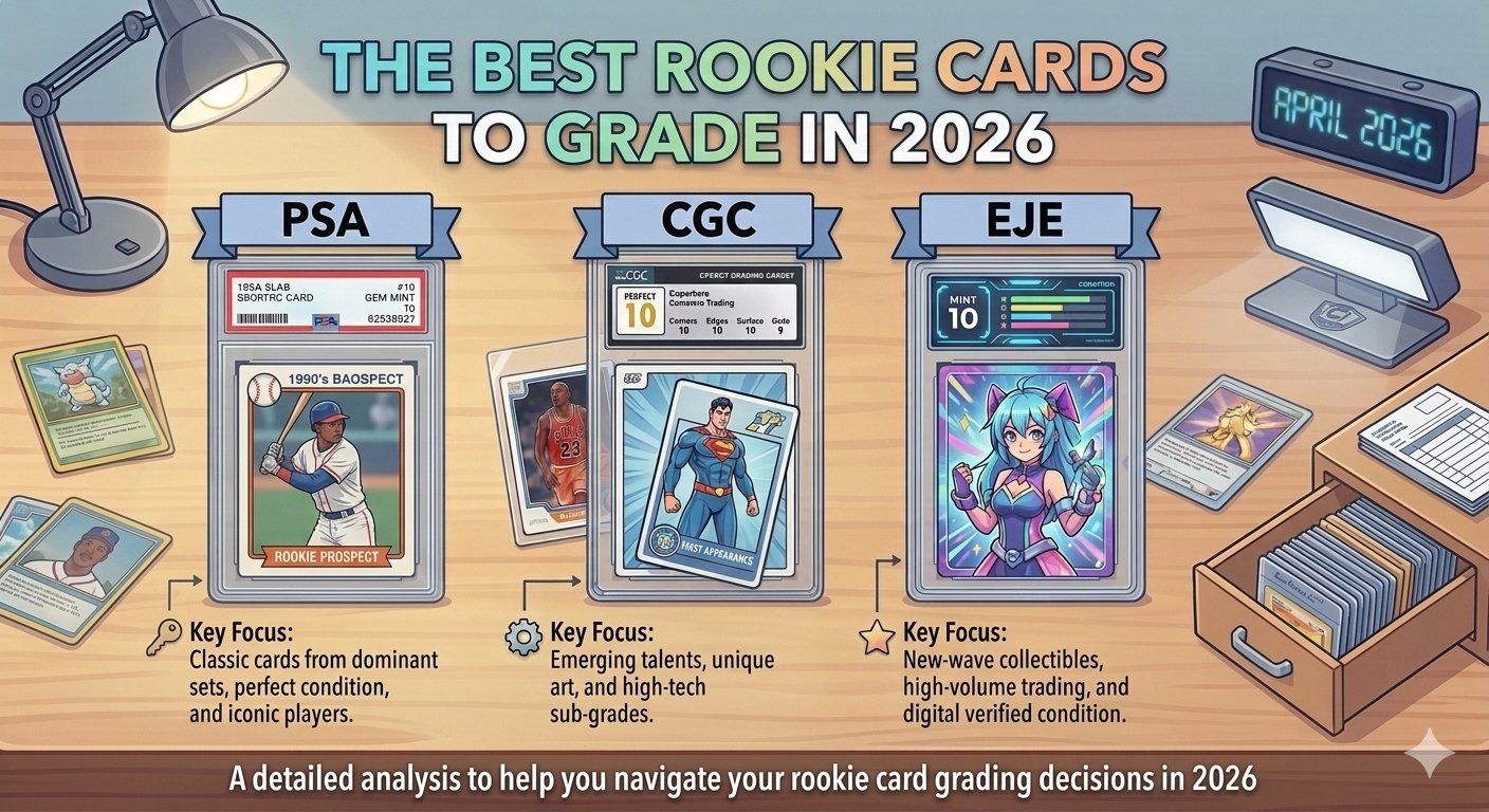 Best rookie cards to grade in 2026